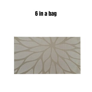 Dining Table Pad Friendly Sunflower Meal Pad PVC Meat Pad