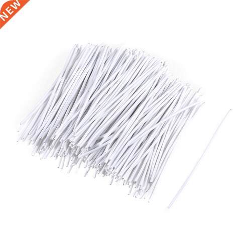 500pcs 3 Inches Metallic Twist Ties Reusable Cable Cord Wire