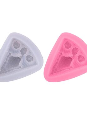 Food-grade Silicone Sugarcraft Mould Strawberry Cake Slice S
