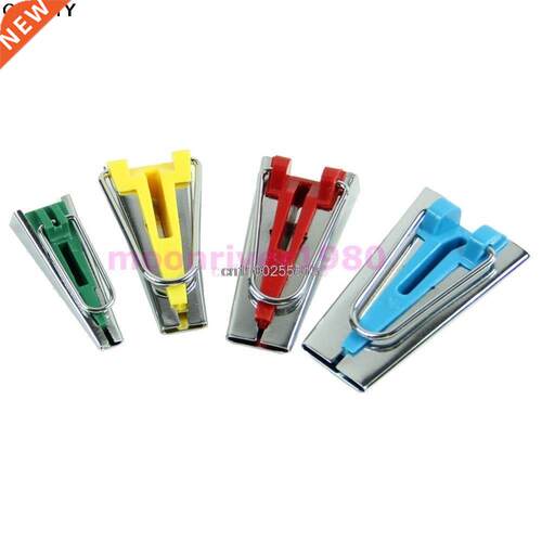 4 Size Fabric Bias Tape Maker Tool 6mm 12mm 18mm 25mm Sewing