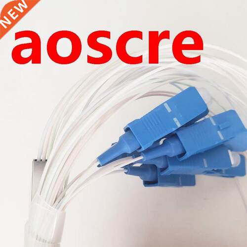 high quality 10pcs 0.9mm cable diameter 1x8 fiber optic PLC
