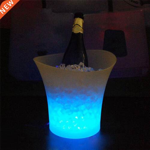 Drop Shipping 5L Waterproof LED Color Changing Plastic Ice