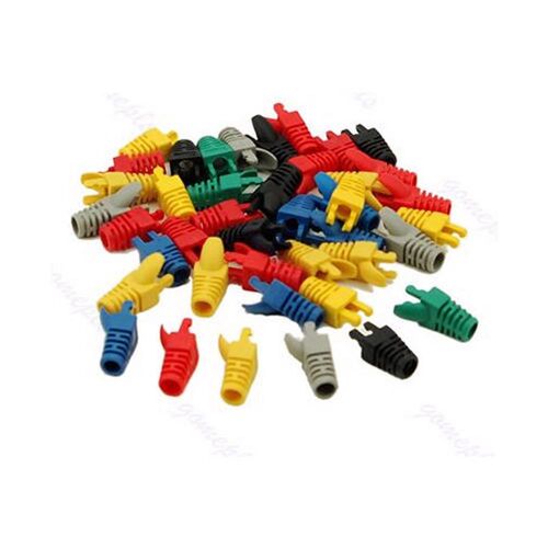 10/50pcs RJ45 Cap Connector CAT5E CAT6 Plug Cap Ethernet Ne