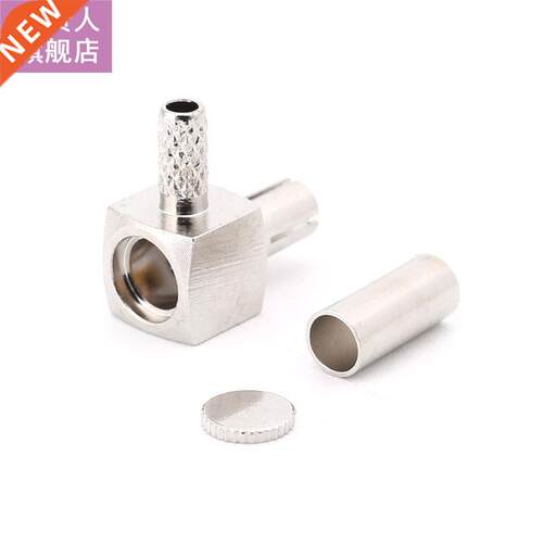 TS9 Male Plug RF Connector Right Angle 90 Degree Crimp Coaxi