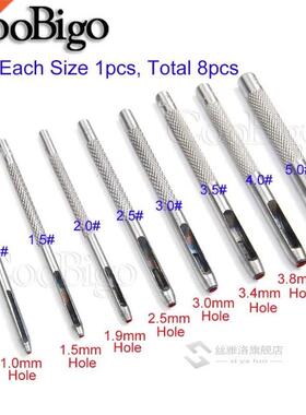 25 Size Pick Leather Tools Leather Punch Leathercrt Hole C