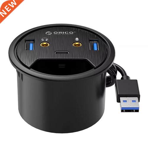 ORICO Desktop Grommet USB 3.0 HUB Type-C o Desk Mount Adapte