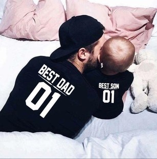 Best Dad Best Son 01 Daddy and Me Tshirts Father and Son Clo