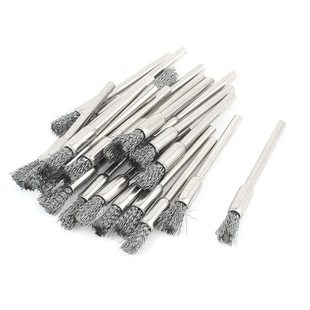 22pcs mm Mandrel Wire Pen Polishing Brush for Dremel Rotary
