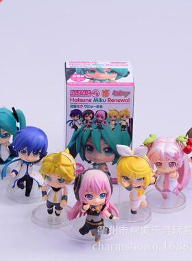 1PCS Random style Anime Model Kawaii Hatsune Miku Action Fig