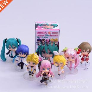 1PCS Random style Anime Model Kawaii Hatsune Miku Action Fig