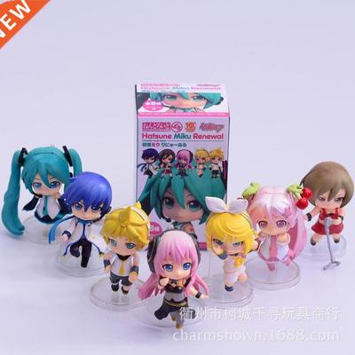 1PCS Random style Anime Model Kawaii Hatsune Miku Action Fig