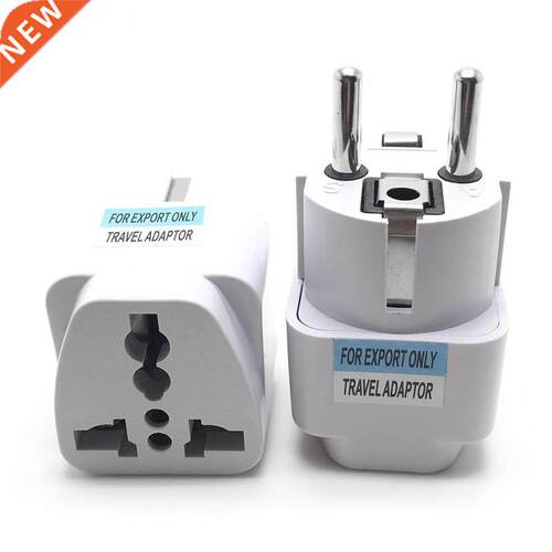 1pcs Universal EU Plug Adapter AU UK US To EU Euro AC Travel