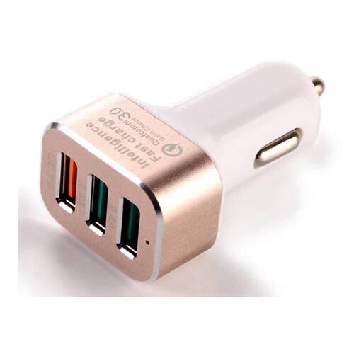 Quality Quick Charge 3.0 42W 3-Port USB Smart Car Charger fo
