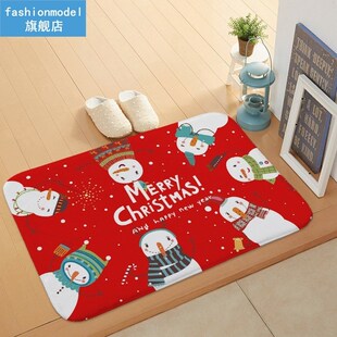 2020 Christmas Mat Outdoor Carpet Doormat Santa Ornament Chr
