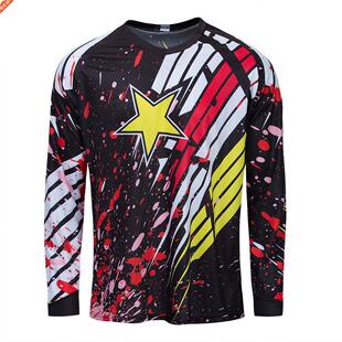 Camiseta Moto Bicycle Jersey Long Sleeve Cycling Mtb Shirt D