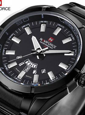 NAVIFORCE Brand Luxury Watch Men Sport Qutz 30M Waterproo