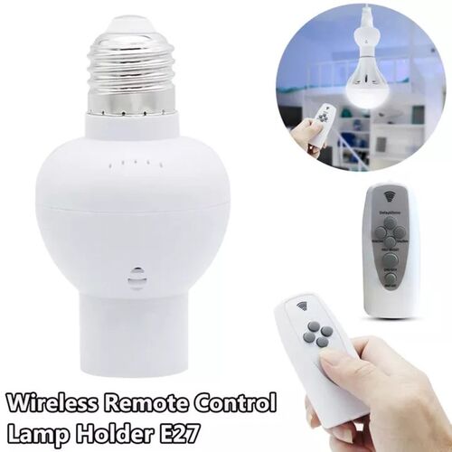 E27 Screw Port Remote Lamp Holder 220V Smart Radio Radio