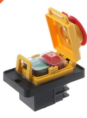 KJD12 250V 4Pin Start Stop No Volt Release Pushbutton Switch