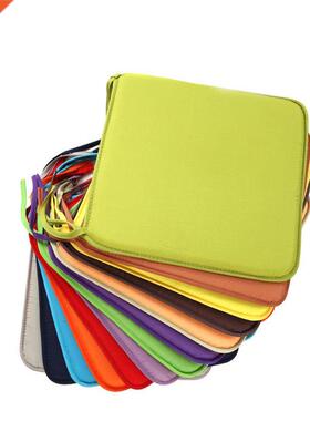 Modern Style Solid Color Cushion Living Room Dining Chair Cu