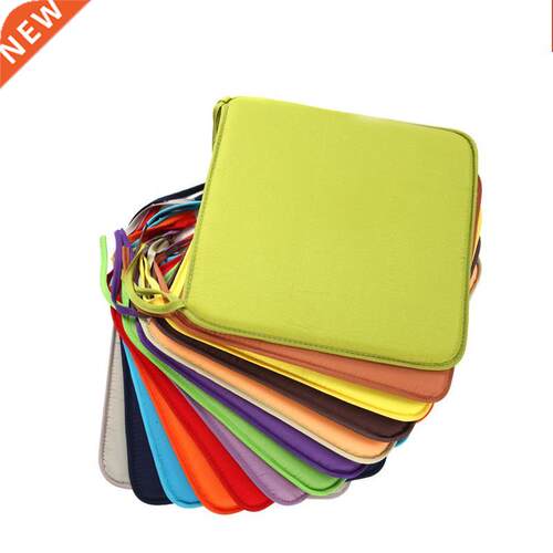 Modern Style Solid Color Cushion Living Room Dining Chair Cu