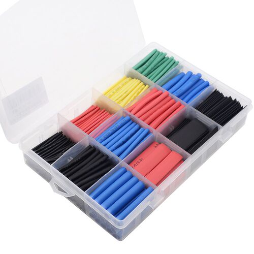 560Pcs/box Heat Shrink Tubing 21 Electrical Wire Cable Wrap