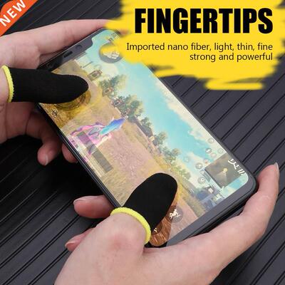 2pcs Finger Cover Breathable Game Controller Finger Sleeve F
