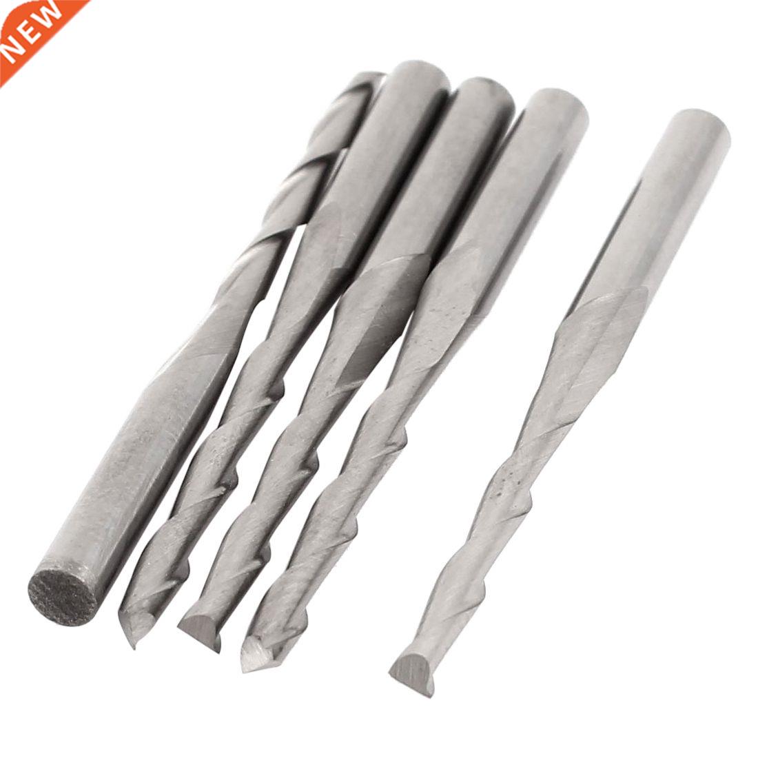 5 pcs 2 mm x 22 mm Cutting tool 3,175 mm Shank 2 Flutes Cutt