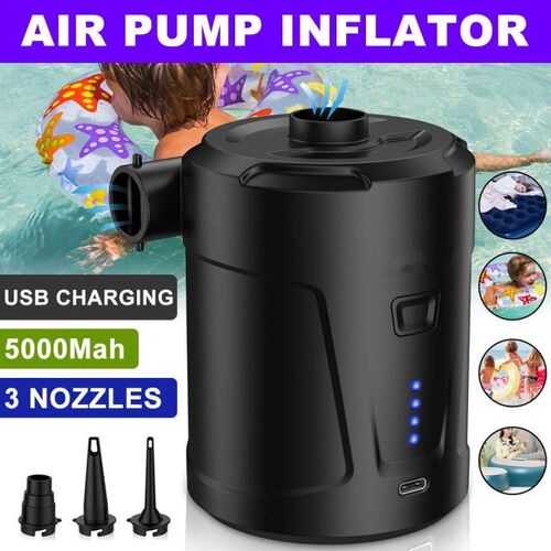 5200mAh Electric Wireless/Cordless Inflatable Air Pump Recha