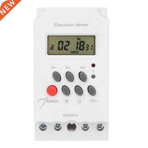 Digital Time Switch LCD Display Micro-Computer Electron Time