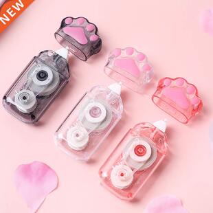 5mm * 6m White Out Cute Cat Claw Correction Tape Pen School