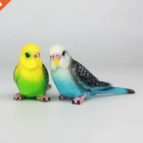 Creative Simulation Parrot Parakeet Miniature Landscape Orna