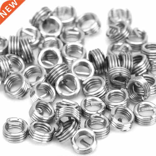 50Pcs 2-56 6-2 Wire Thread Insert Stainless Steel Screw Hol