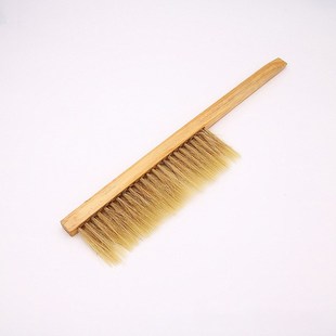 Beekeeping Tools Wood Wasp Sweep Brush Two Rows Of Horse Tai