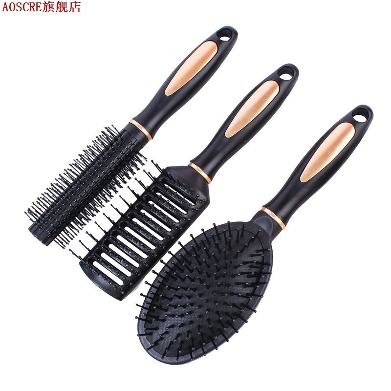 3Pcs Air Bag Anti Static Comb Massages Static Hair Brush Pra