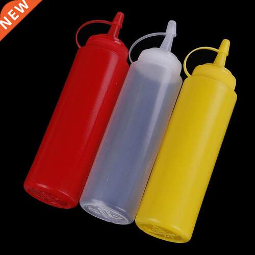 1PCS Plastic Squeeze Bottle Kitchen Accessories Dispenser 8o