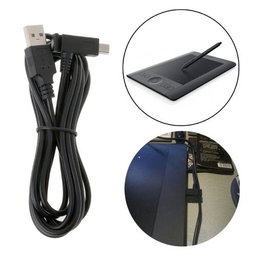 1PC USB PC Charging Data Cable Cord Lead For Wacom Bamboo PR