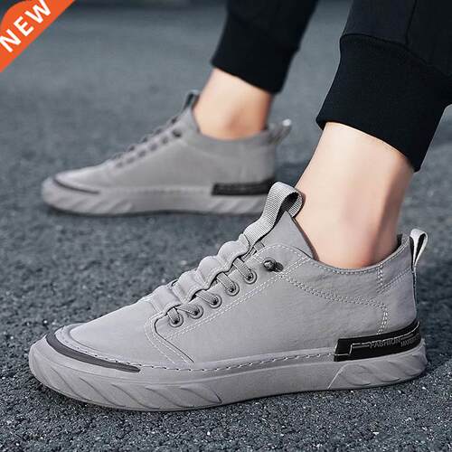 2021 New Canvas Shoes Breathable Men Sneakers Casual Slip-on