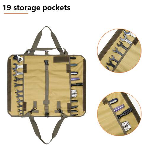 Multi-Pocket Household Car Back Seat Hanging Storage Bag 600