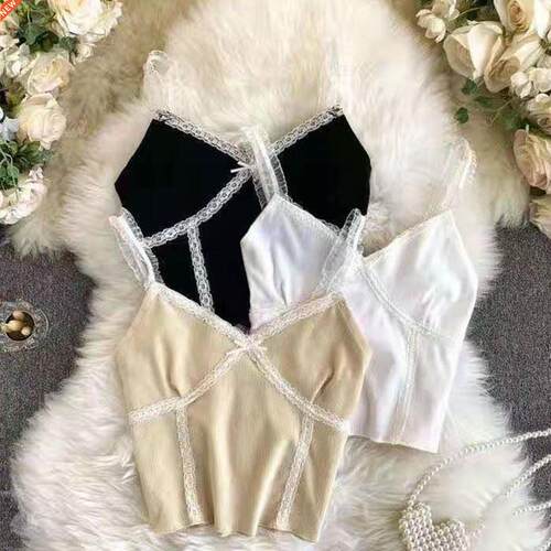 Lace camisole women are fashionable outside wear all-match h