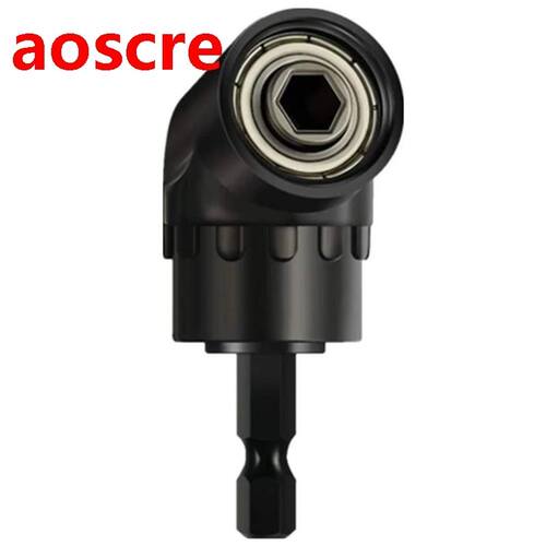 Black 1/4 Inch Hex Shank Drill Bit Angle Driver 105 Degree R