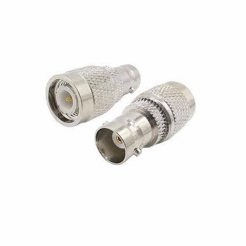 2Pcs BNC Female Jack to TNC Male Plug RF Coaxial Connector B