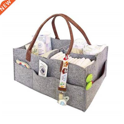 Felt cloth Storage BagFoldable Baby Large Size Diaper Caddy