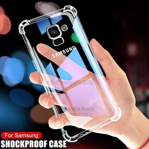 Luxury Shockproof Transparent Case  Samsung Galaxy A5 A7 A9