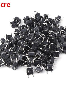100pcs Wireless Switch Momentary Tactile Push Button Switch