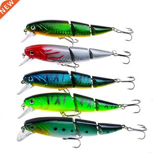 1PCS Wobblers Fishing Lure Multi-section Hard Bait110mm 15g