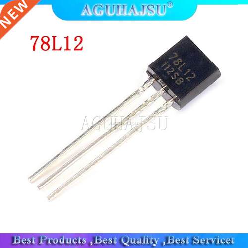 50PCS 78L12 three-termnal voltage regulator crcut output