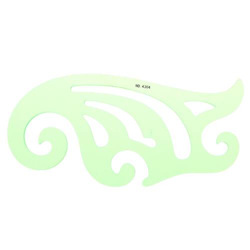 Green Geometric Template Ruler Drawing Tools for student Sch