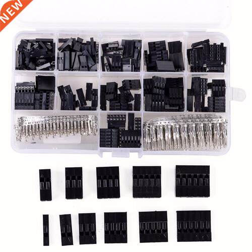 620pcs Wre Cable Jumper Pn Header Connector Housng Kt +M