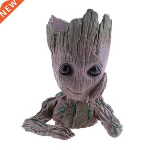 Vinyl Baby Groot Flowerpot Pen Pot Holder Plants Flower Pot