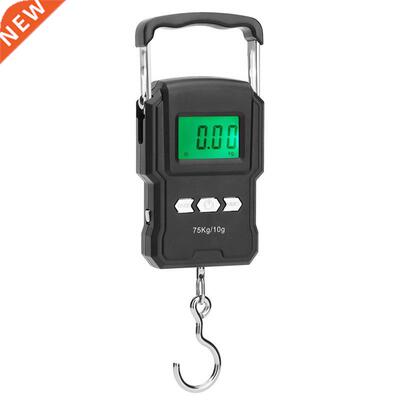 75Kg Dgtal Scale Travel Fshng Luggage Postal Hangng Hoo